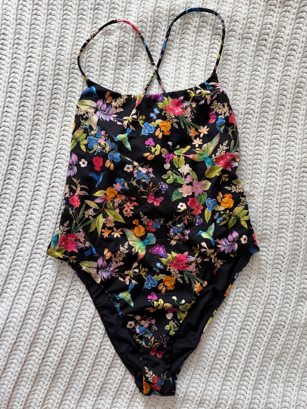Victoria's Secret Birds of Paradise Essential Scoop One-Piece Swimsuit - Picture 2 of 7